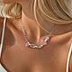 Колье ручной работы с натуральным жемчугом и Swarovski. Колье. Кристина, мастерская Jewelry’s Lab. Интернет-магазин Ярмарка Мастеров.  Фото №2
