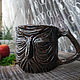  The head of a wise goblin, a dark circle, Mugs and cups, Barnaul,  Фото №1