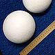 Foam balls 13 cm, The basis for floristry, Permian,  Фото №1