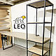 Заказать Стол со стеллажом из ясеня на заказ LF-980. Leo-loft. Ярмарка Мастеров. . Столы Фото №3
