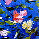 Order 'Flowers in blue ' oil. The author's picture. Anji's favourite pictures (anzhela-a). Livemaster. . Pictures Фото №3