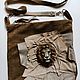 Suede cross-body bag 'Lion', Crossbody bag, Moscow,  Фото №1