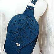 Сумки и аксессуары handmade. Livemaster - original item Elf Leaf Backpack. Handmade.