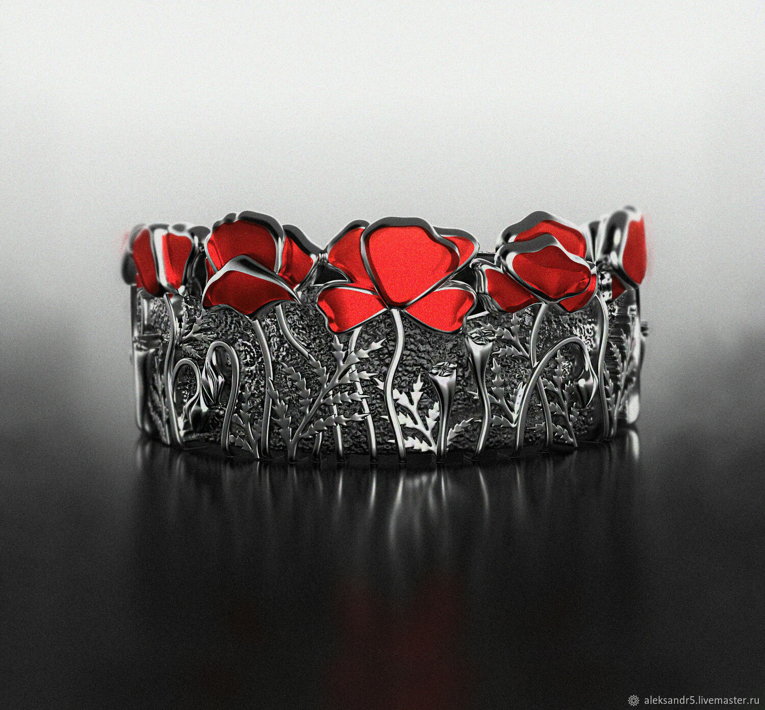 Ring: Sharming poppies, Rings, Tolyatti,  Фото №1