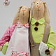Зайцы-неразлучники. Тильда Зверята. Куклы Герды (Dolls_Gerda). Ярмарка Мастеров.  Фото №5
