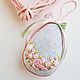 Easter egg gift made of felt with embroidery. Eggs. Natka-chudinka. My Livemaster. Фото №5
