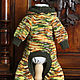 Plush 'Khaki' costume for cats. Pet clothes. Animal-Style. My Livemaster. Фото №4