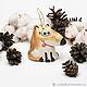Fox Toy for the Christmas tree, Christmas decorations, Sergiev Posad,  Фото №1