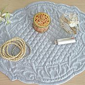 Для дома и интерьера handmade. Livemaster - original item Boutis oval napkin. Handmade.