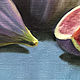 Order Painting fruit 'Fig'. ArtLiubetskaya. Livemaster. . Pictures Фото №3