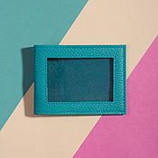 Канцелярские товары handmade. Livemaster - original item ID card Cover Turquoise. Handmade.