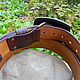 Men's belt,leather,for jeans. Straps. Marik Leather Craft. My Livemaster. Фото №4