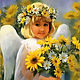 Print for embroidery ribbons - Children, angels, Patterns for embroidery, Chelyabinsk,  Фото №1