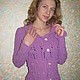 Заказать Сакура. Светлана Максименко (svet-max). Ярмарка Мастеров. . Кофты Фото №3