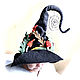 Sombrero de baño sombreros de Fieltro para baño. Subculture hats. Dolls Elena Mukhina. Ярмарка Мастеров.  Фото №5