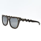 Glasses: Wooden sunglasses