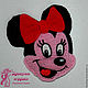 Crochet applique pattern. Charming Minnie and Mickey Mouse appliques. Knitting patterns. InspiredCrochetToys. Online shopping on My Livemaster.  Фото №2