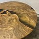 Круглый стол-река из карагача. Столы. Akutrau Woodworking. Ярмарка Мастеров.  Фото №4