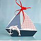 The packaging is handmade. exclusive, Fair Masters - handmade. Buy The Wedding Favors Handmade. Boat, sailboat
