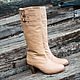 Winter women's boots genuine leather. High Boots. KolibriLeather. Online shopping on My Livemaster.  Фото №2