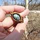 Кольцо из дерева с голубым лабрадором. Кольцо размер 20. Кольца. WooIIy Wood  украшения из дерева. Ярмарка Мастеров.  Фото №4