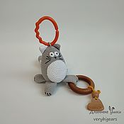 Куклы и игрушки handmade. Livemaster - original item Suspension for a stroller/ crib/rodent Cat. Handmade.
