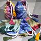 Ekosumki: Bag,cosmetic bag, ,100% cotton,hand dyeing,17h21 cm, Shopper, Novosibirsk,  Фото №1