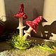Валяный набор для игры «Поляна чудес». Войлочная игрушка. Ткань Мироздания. Ярмарка Мастеров.  Фото №7