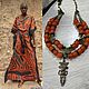 Peru Necklace with African glass, Necklace, St. Petersburg,  Фото №1