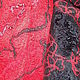 Палантин из шерсти Фламенко. Палантины. Oksana Sokolova (woolhandmade). Интернет-магазин Ярмарка Мастеров.  Фото №2