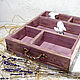 ' Printemps en Provence ' organizador de cocina, Caja, madera. Storage Box. Helena Shelk (alenamasterrnd). Ярмарка Мастеров.  Фото №5