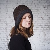 Аксессуары handmade. Livemaster - original item Winter hat felted 