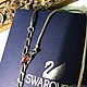 Винтаж: Колье трансформер  Swarovski с подвесками оригинал. Колье винтажные. Vintage Rоmance (marina-fox). Ярмарка Мастеров.  Фото №4