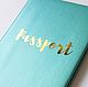 Passport cover 'the color of the sea'. Passport cover. Les Idej (Lesidej). Online shopping on My Livemaster.  Фото №2