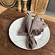 Order Linen napkins with ruffles, home textiles. molinialife. Livemaster. . Swipe Фото №3