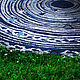 Cornflower Chebbi. Country carpet A0001. Плетёный коврик от Zapletain. Ковры. Заплетайн  (zapletain). Интернет-магазин Ярмарка Мастеров.  Фото №2