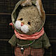 Rabbit Teddy Tony, Stuffed Toys, Shadrinsk,  Фото №1