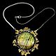 Necklace 'Full Moon' with labrador, Necklace, Voronezh,  Фото №1