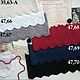 Темно-синее хлопковое шитье. Арт. 47,69. Кружево. Ближе к телу *Магазин кружева*. Интернет-магазин Ярмарка Мастеров.  Фото №2