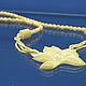 Order Necklace with Magnolia. Ivory. kostorez (kostorez). Livemaster. . Vintage necklace Фото №3