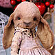 Teddy Bunny. Teddy Rabbit named Blue River, Teddy Toys, Moscow,  Фото №1
