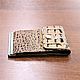 Money clip coin holder. Clamps. Leather Collection. My Livemaster. Фото №5
