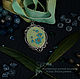 Copy of Embroidered pendant Ailor (oval). Pendants. Art Stitch by Juli Milokumova. Online shopping on My Livemaster.  Фото №2