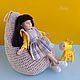 Кресло-мешок для куклы Paola Reina, Monst, Kruselings. Мебель для кукол. GALAtoys. Ярмарка Мастеров.  Фото №6