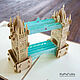 3D открытка - Тауэрский мост, Лондон. Открытки. КиРиГаМи - объёмные 3D открытки. Ярмарка Мастеров.  Фото №5