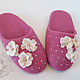 Slippers pink. Slippers. HANDMADE Studio. Online shopping on My Livemaster.  Фото №2