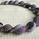 Harness beaded Purple. Necklace. Creative workshop Inna Zelentsova. Online shopping on My Livemaster.  Фото №2
