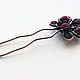 Hairpin with Jasper. Hairpin. IvaDesign (elenaiva). Online shopping on My Livemaster.  Фото №2
