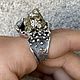 Kольцо с натуральным пиритом ''Гординия''. Кольца. Shahinian Jewelry. Ярмарка Мастеров.  Фото №5