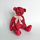 Teddy Bear red. Teddy Bears. Natalia Morozova dolls. Online shopping on My Livemaster.  Фото №2